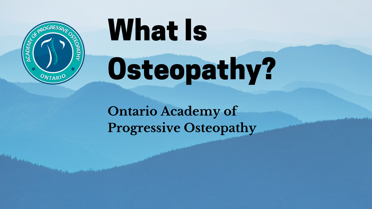 What is Osteopathy Video