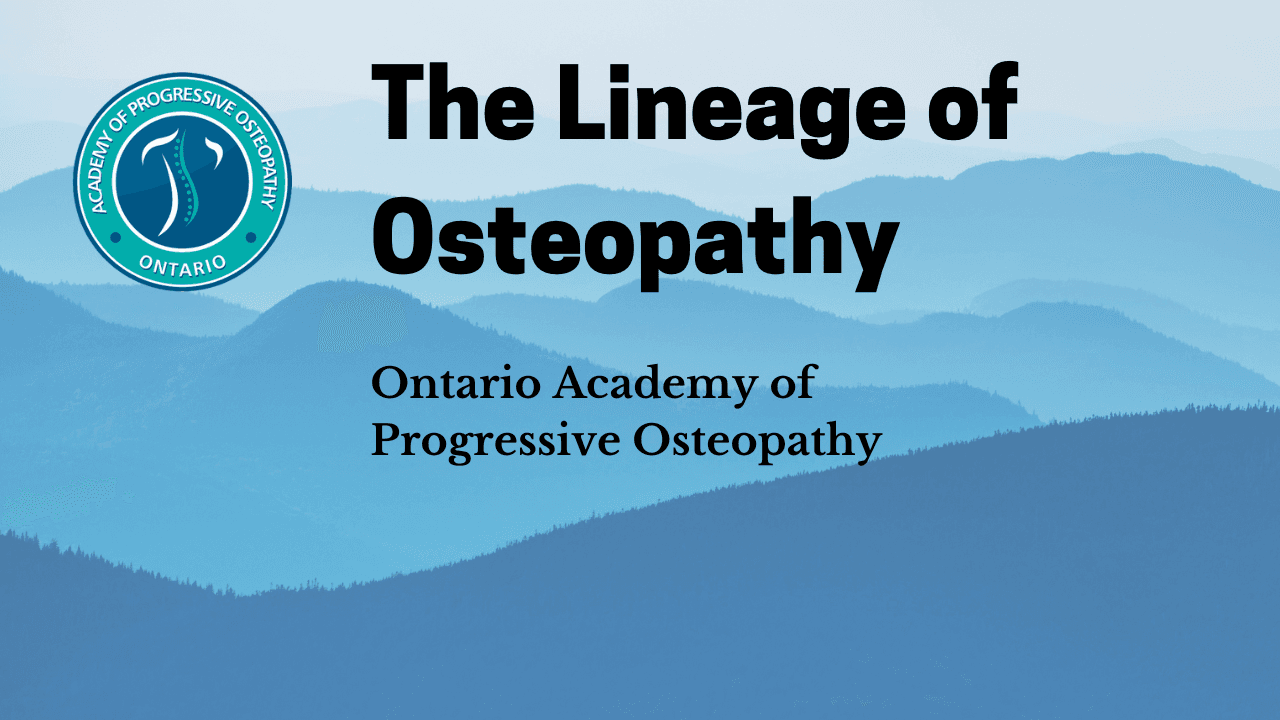 The Lineage of Osteopathy Video